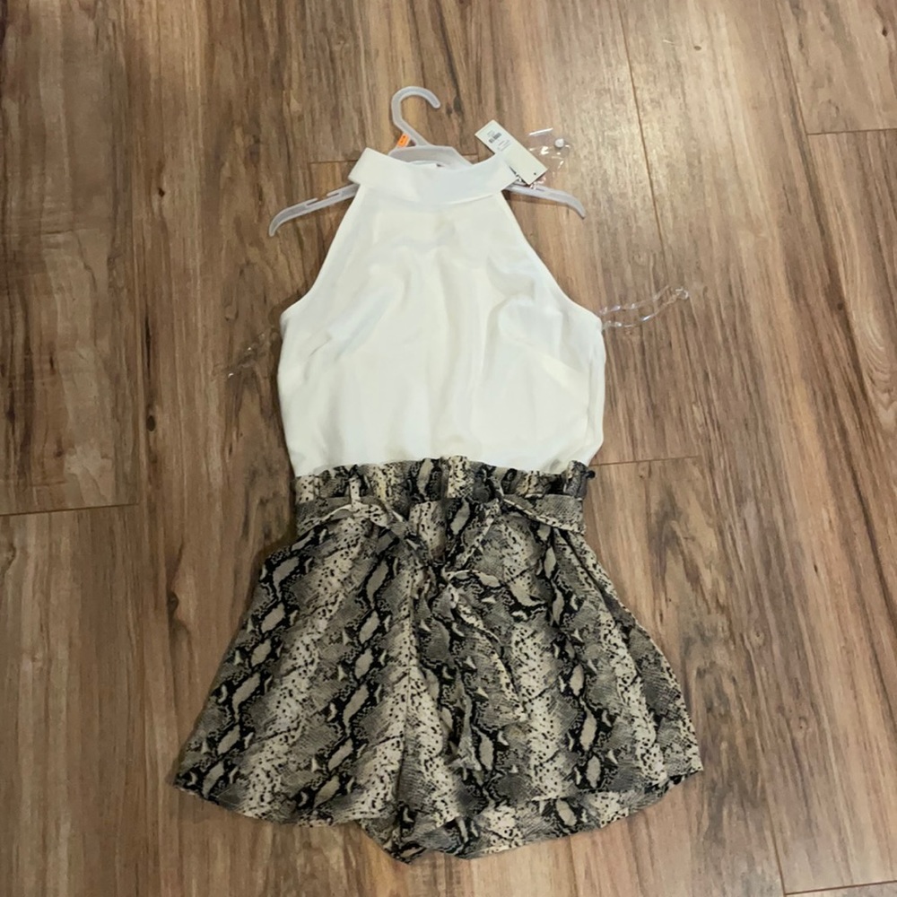 Mi ami one piece jumper stretch . New with tags!